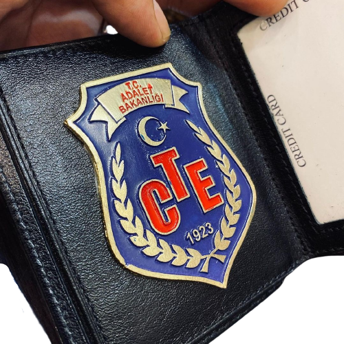 CTE CEZA VE TEVFİKEVLERİ MÜDÜRLÜĞÜ ROZETLİ CÜZDAN