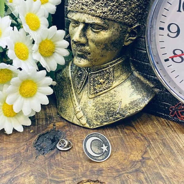 AYYILDIZ GÜMÜŞ YAKA ROZETİ