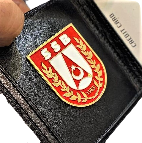 TÜRKİYE SAVUNMA SANAYİİ ROZETLİ CÜZDAN 1