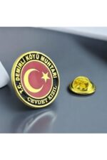 Muhtar 925 Ayar Gümüş Yaka Rozeti