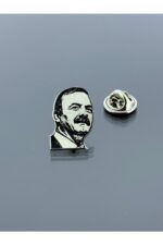 Yavuz Ağıralioğlu 925 Ayar Gümüş Yaka Rozeti