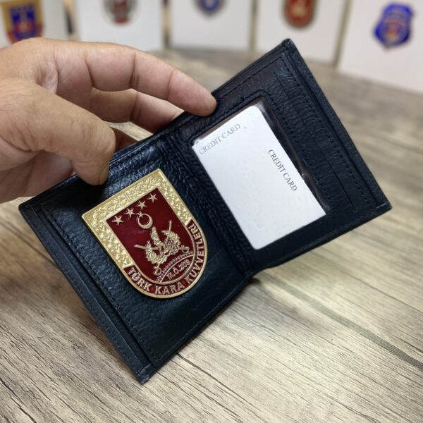 Kara Kuvvetleri Rozetli Cüzdan