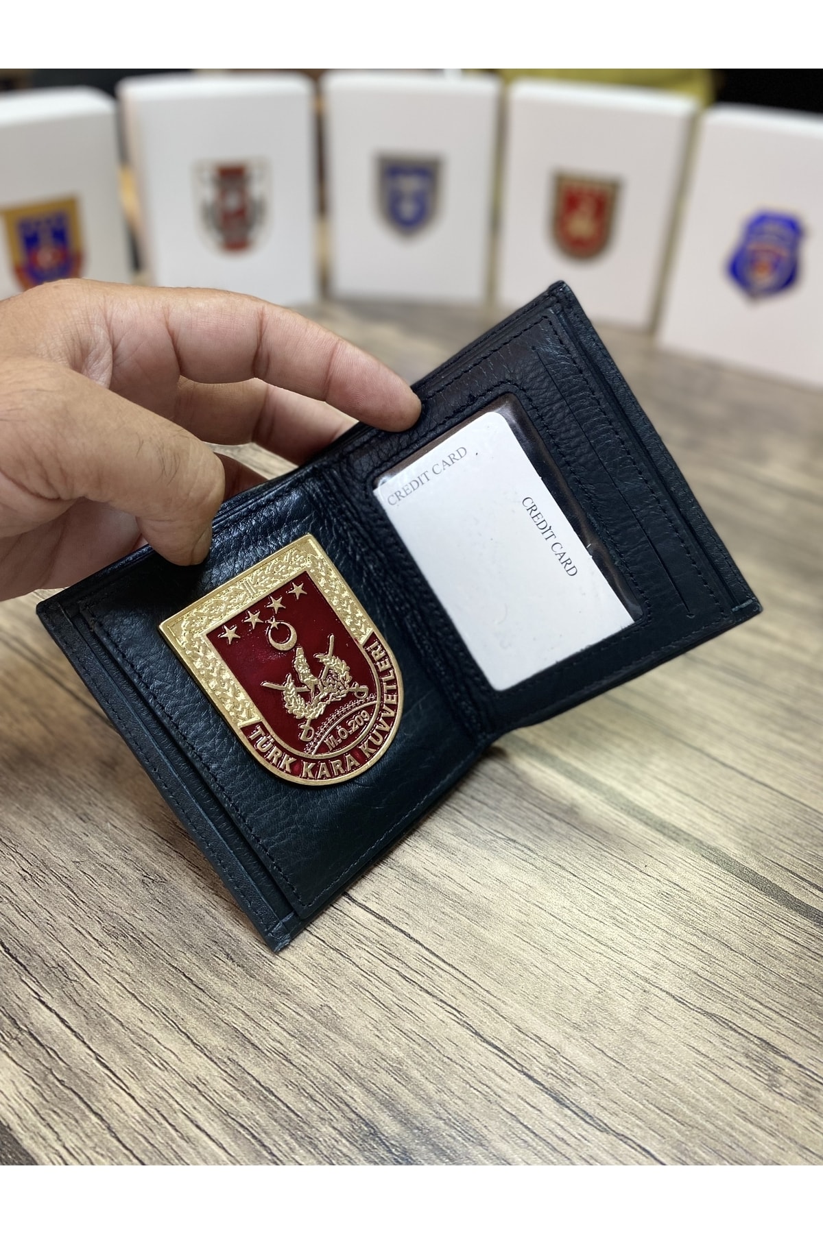 Kara Kuvvetleri Rozetli Cüzdan Kara Kuvvetleri Rozetli Cüzdan