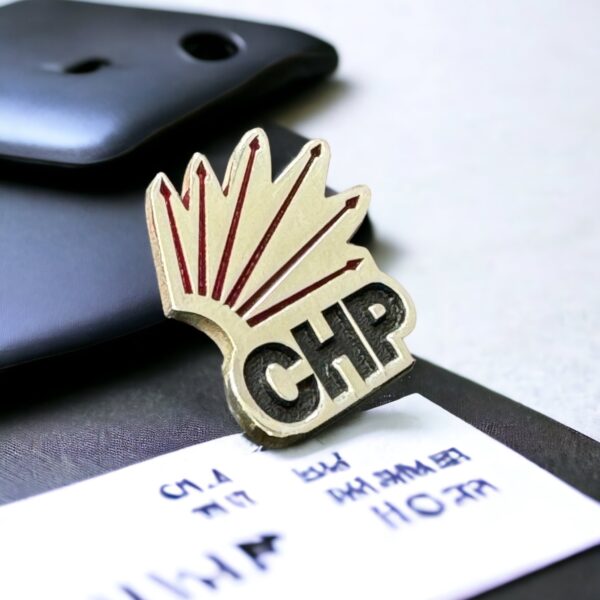 CHP 925 Ayar Gümüş Yaka Rozeti
