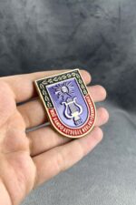 MSÜ Bando Astsubay MYO Demir Cüzdan Rozeti