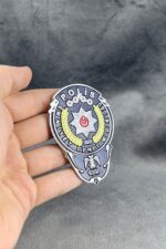 EGM Polis Lacivert Demir Cüzdan Rozeti
