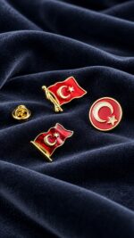 Bayrak Yaka Rozeti Seti 3 Adet