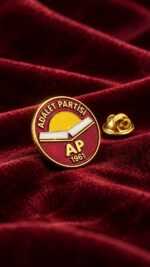Adalet Partisi Altın Kaplama Yaka Rozeti